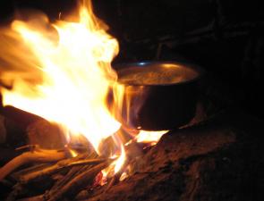 Preparing Maggi In Wild